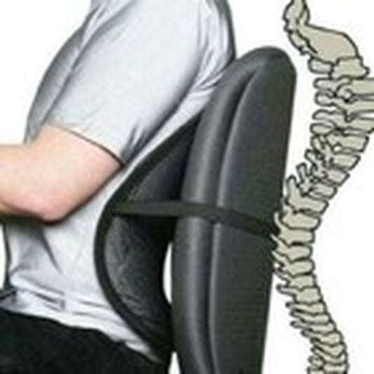 Back Support Mesh Lumbar Lower Back Cushion Pain Relief Lumber Car Seat Office