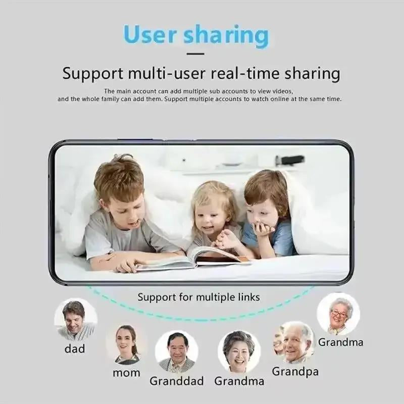 Indoor Security Camera Wireless Anti-Theft Video Recording APP 720P Support Memory Card IP Camera USB Voice X5 Camera