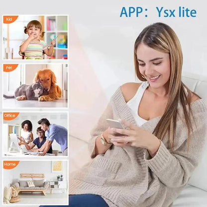 Indoor Security Camera Wireless Anti-Theft Video Recording APP 720P Support Memory Card IP Camera USB Voice X5 Camera