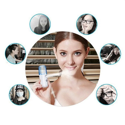 Mist Facial Sprayer, Humidifier, Nebuliser Face Steamer Moisturising Skin Care Tools
