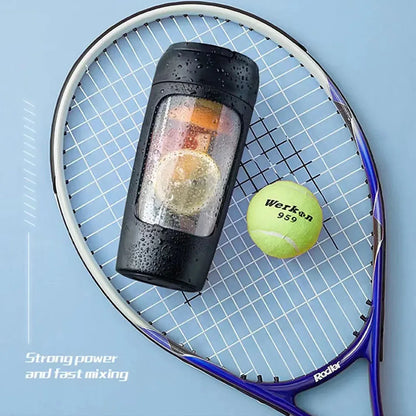 Electric Protein Shaker Bottle, Portable, Rechargeable Blender Cup Automatic Self Stirring Mug