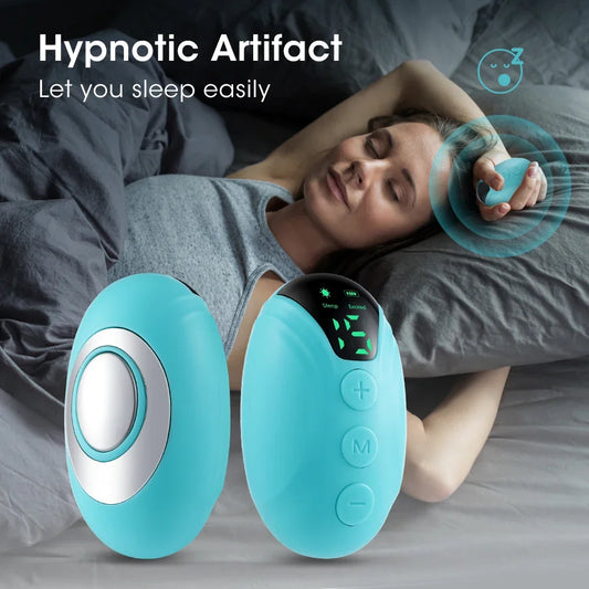 Intelligent Portable Sleep Assistant Handheld Mini Device, Hypnosis Machine USB Charging