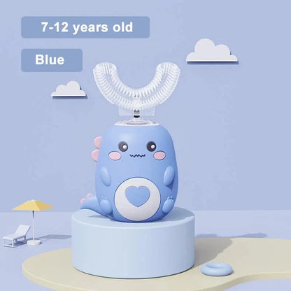 Children's Electric Toothbrush, Smart Children's Toothbrush U-Shaped