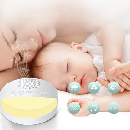 White Noise Machine For Kids USB Rechargeable For Sleep