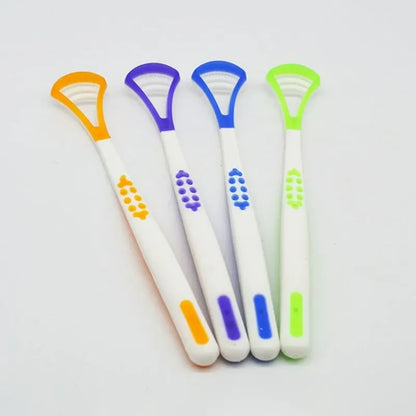 Premium Tongue Scraper & Brush |Fresh Breath & Oral Hygiene Made Easy