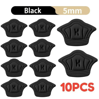 Heel Cushion Pads – Adjustable Shoe Inserts with Soft Comfort & Non-Slip Adhesive (5 Pairs)