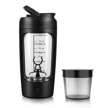 Electric Protein Shaker Bottle, Portable, Rechargeable Blender Cup Automatic Self Stirring Mug