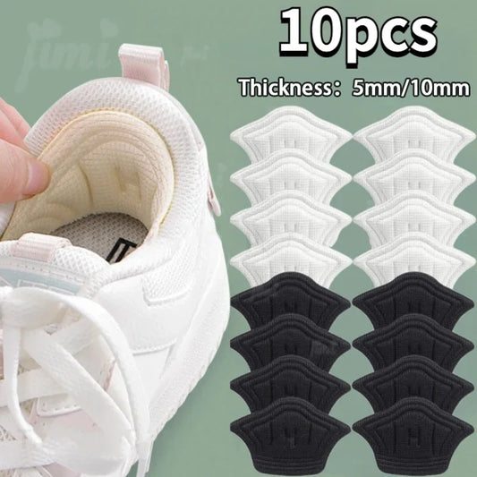 Heel Cushion Pads – Adjustable Shoe Inserts with Soft Comfort & Non-Slip Adhesive (5 Pairs)