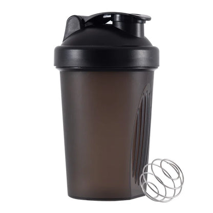 400ML Blender Shaker Bottle with Scale, Protein Shakes, Leakproof, For Workout, Mixing Cup
