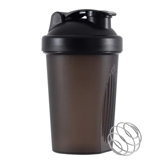 400ML Blender Shaker Bottle with Scale, Protein Shakes, Leakproof, For Workout, Mixing Cup