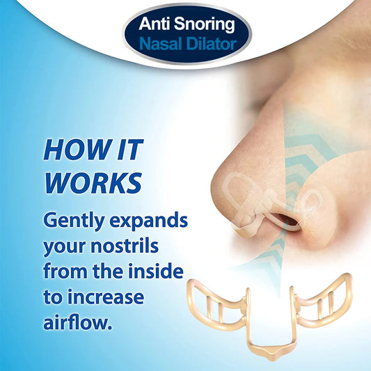 Nasal Silicone Nose Clip , Dilator, Anti Snoring Device, Easy Breath, Improve Sleeping