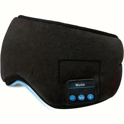 Smart Eye Mask Patch, Bluetooth Wireless Headphone, Sleep Mask Aid, Light-blocking Eye Cover