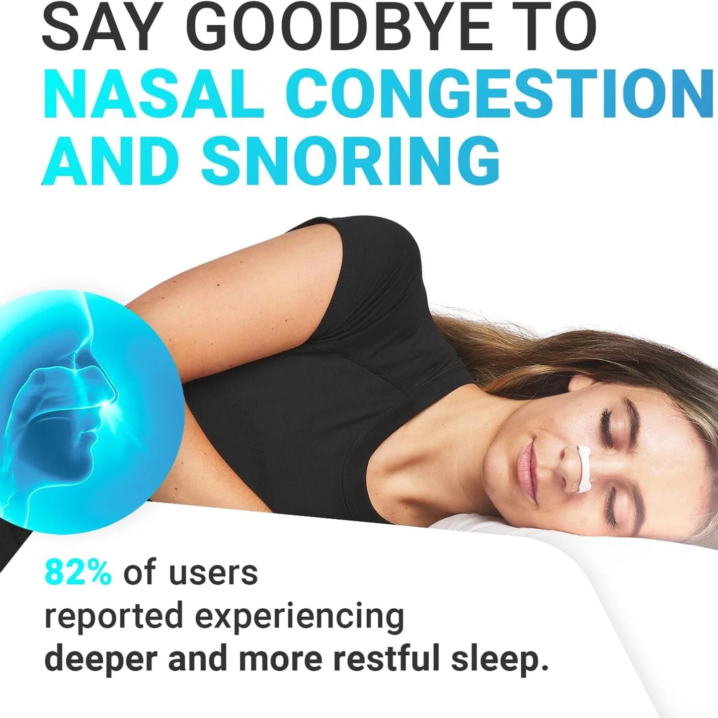 Magnetic Nose Dilator, Anti Snoring Nose Patch, Easy Breath Device