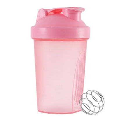 400ML Blender Shaker Bottle with Scale, Protein Shakes, Leakproof, For Workout, Mixing Cup