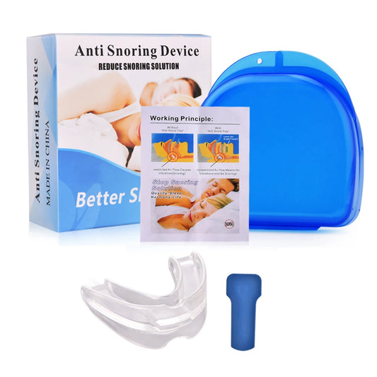 Anti Snoring Devices, Mouth Guard For Clenching Teeth At Night, Teeth Grinding, Bruxism, Teeth Cover, Jaw Forward, Opens Airway