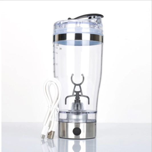 600ml Electric Protein Shake Stirrer USB Shake Bottle Milk Coffee Blender Kettle Sports And Fitness Charging Electric Shaker Cup
