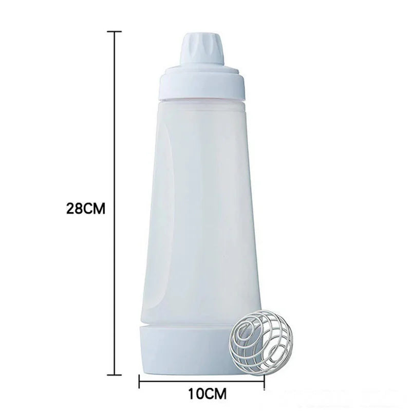 1000ml Batter Mixing Bottle, Waffle Pancake Dispenser, Baking Cooking Tools