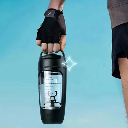 Electric Protein Shaker Bottle, Portable, Rechargeable Blender Cup Automatic Self Stirring Mug