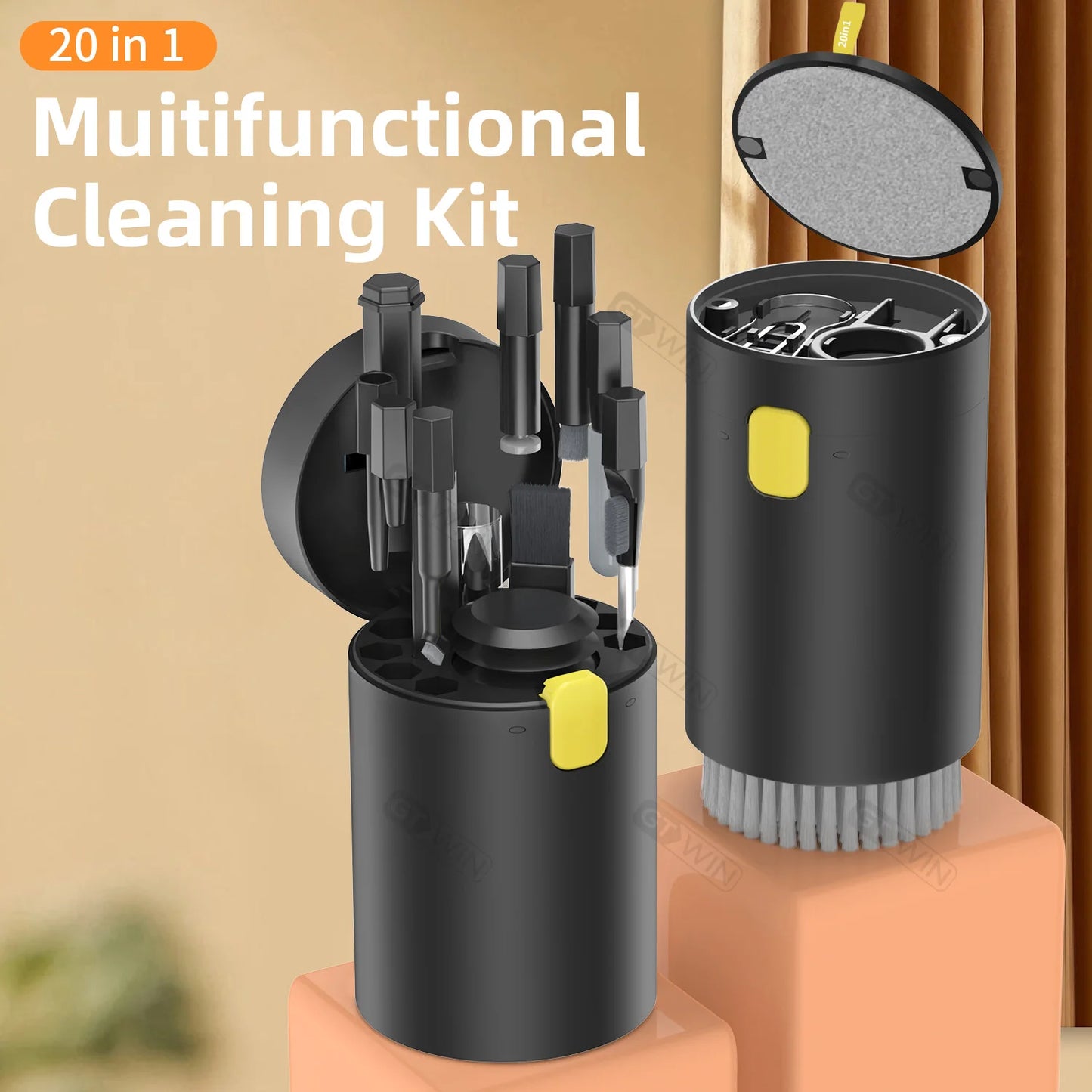 7-in-1 Multi-Function Cleaning Kit | Screen, Keyboard, Earphones & Port Cleaner for Phones & Gadgets