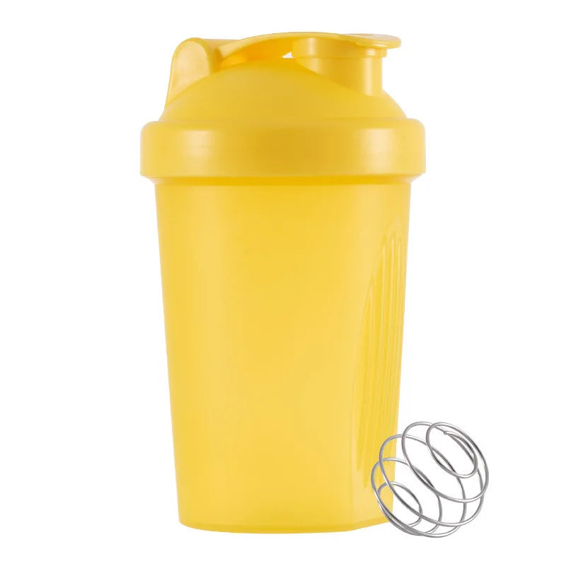 400ML Blender Shaker Bottle with Scale, Protein Shakes, Leakproof, For Workout, Mixing Cup
