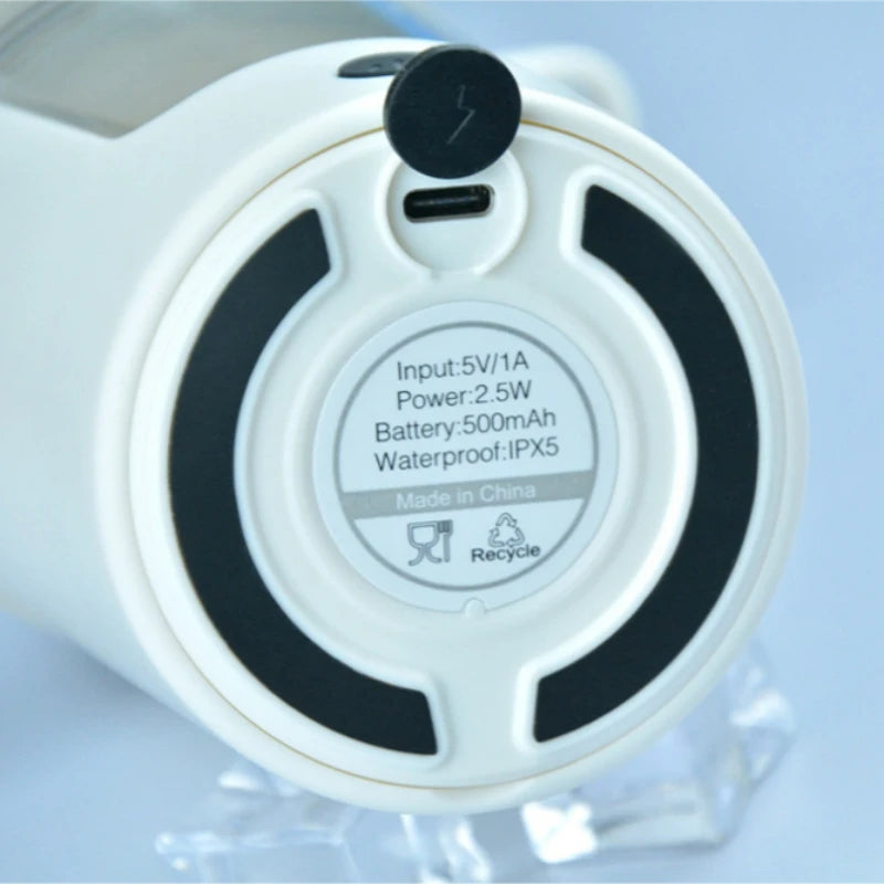 350ML Electric Protein Powder Mixing Cup, Automatic Shaker, Mixer Shake Bottle, Blender Kettle