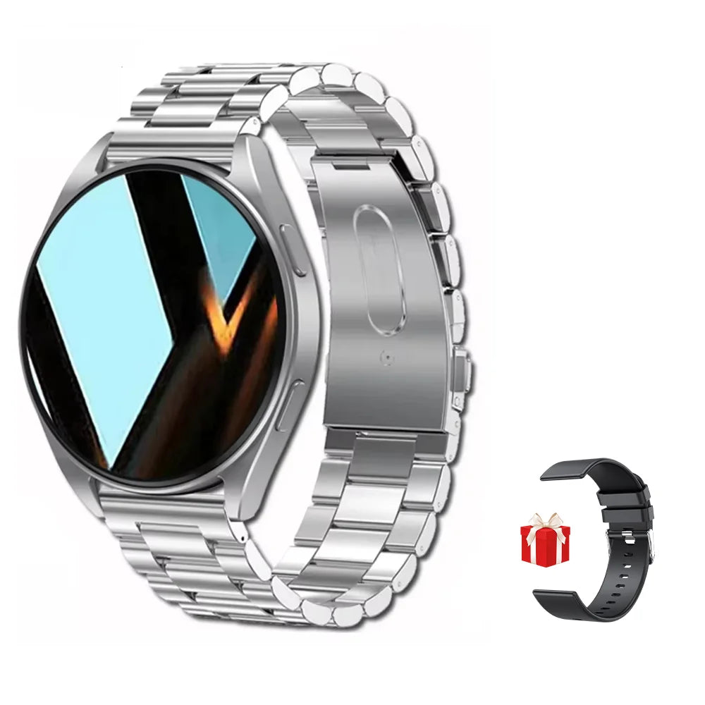 LAXASFIT 2025 New Bluetooth Call Smartwatch 6 Pro Customized Dial For Men & Women, Health Monitor Smartwatch for Android IOS