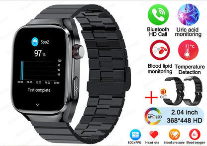 2025 ECG Smart Watch Women & Men | Heart Rate, BT Calls & Health Monitor | Different colours