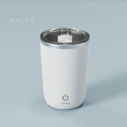 USB Rechargeable Automatic Self Stirring Magnetic Mug Stainless Steel Coffee Milk Mixing Cup Blender Smart Mixer Water Bottle