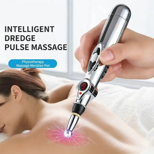 Electronic Acupuncture Pen – Meridian Energy Massager Pen (Rechargeable / Adjustable Intensity)