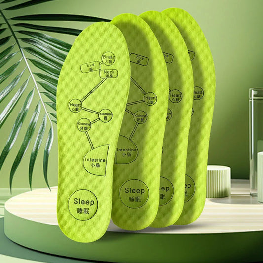 Breathable Comfort Insoles – Sweat-Absorbing, Odor-Reducing, Non-Slip Shoe Inserts