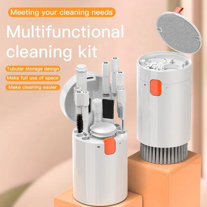 7-in-1 Multi-Function Cleaning Kit | Screen, Keyboard, Earphones & Port Cleaner for Phones & Gadgets