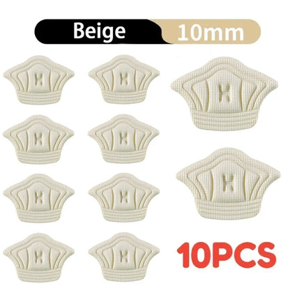 Heel Cushion Pads – Adjustable Shoe Inserts with Soft Comfort & Non-Slip Adhesive (5 Pairs)