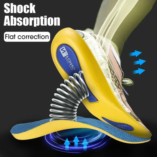Sports Elasticity Insoles, Absorption, Breathable, Running Insoles