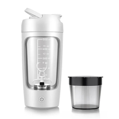 Electric Protein Shaker Bottle, Portable, Rechargeable Blender Cup Automatic Self Stirring Mug