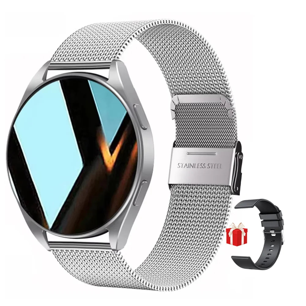 LAXASFIT 2025 New Bluetooth Call Smartwatch 6 Pro Customized Dial For Men & Women, Health Monitor Smartwatch for Android IOS