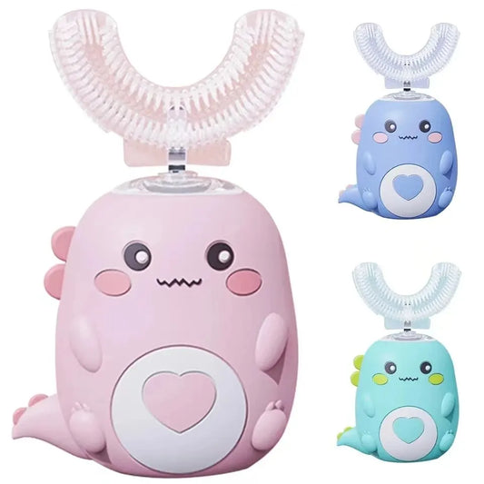 Children's Electric Toothbrush, Smart Children's Toothbrush U-Shaped