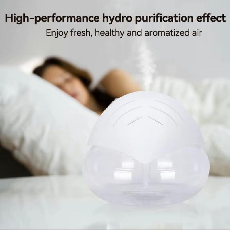 Water Based Purifier Water Air Washerhousehold Small Air Cleaner Air Freshenerl Air Washerl Air Diffuserl Air Cleaner| Air Purifier with 7 Color Changing Light for Rooms,Office, Kitchen, Garage Air Twister Household Small Air Cleaner